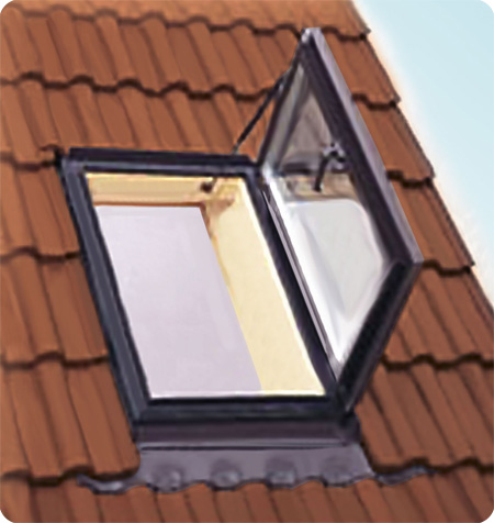 RADIAL roow windows - roof lid - exit to roof